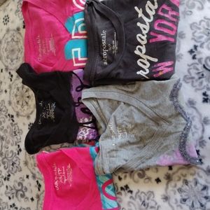 Aeropostale XS S Tshirt Lot of 5!! EUC Classic Animal Print Sequins Must Have